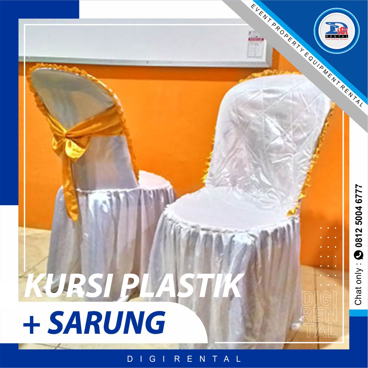Foto Sarung Kursi Plastik