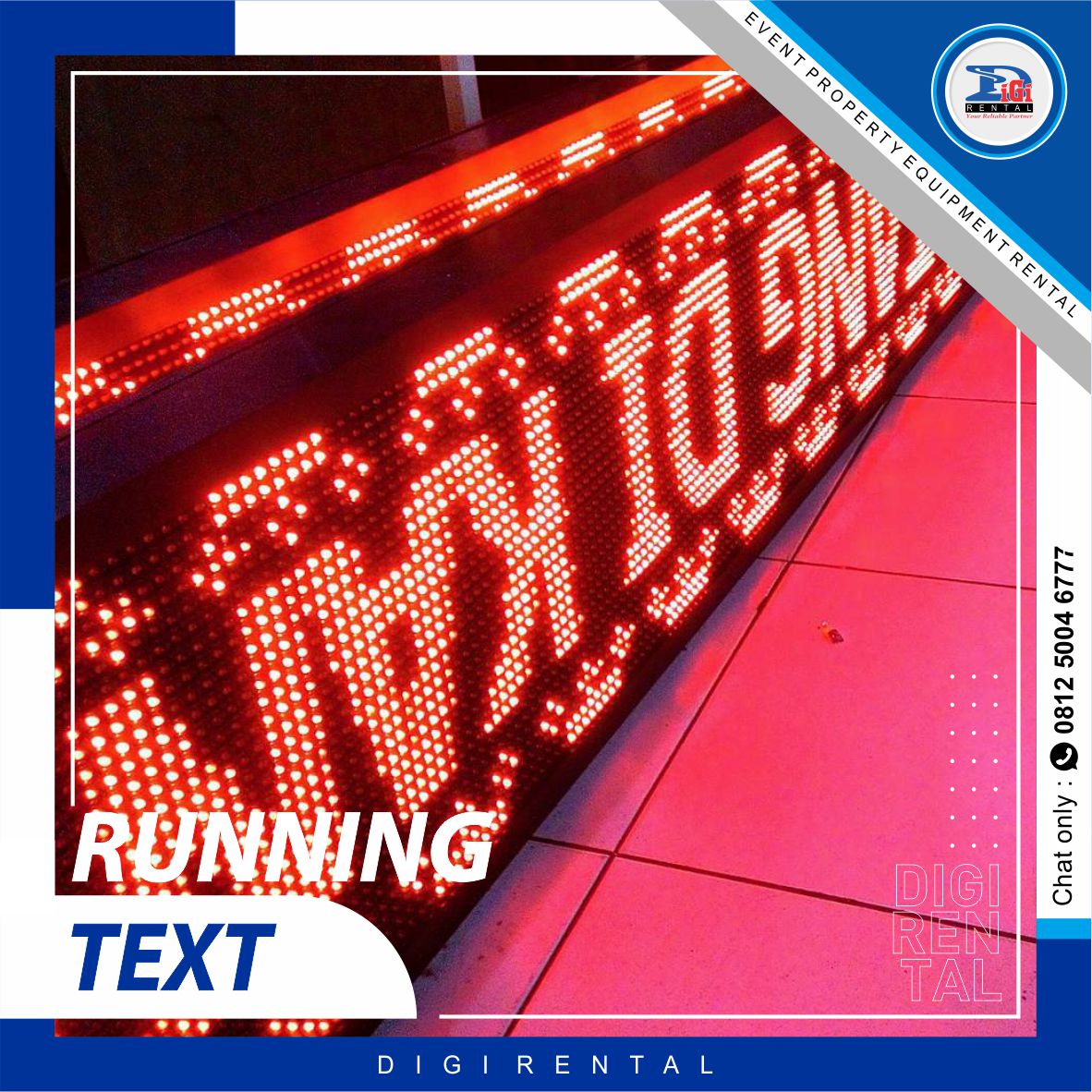 Foto Running Text