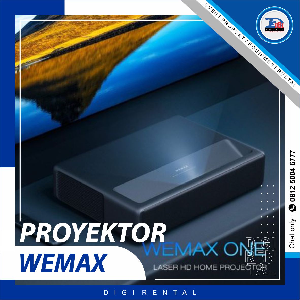 Foto PROJECTOR WEMAX 7000 LUMENS