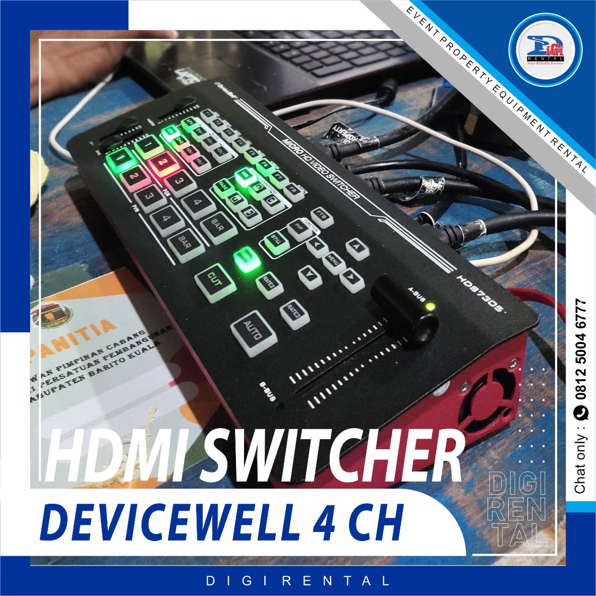 Foto Mixer Switcher Video HDMI