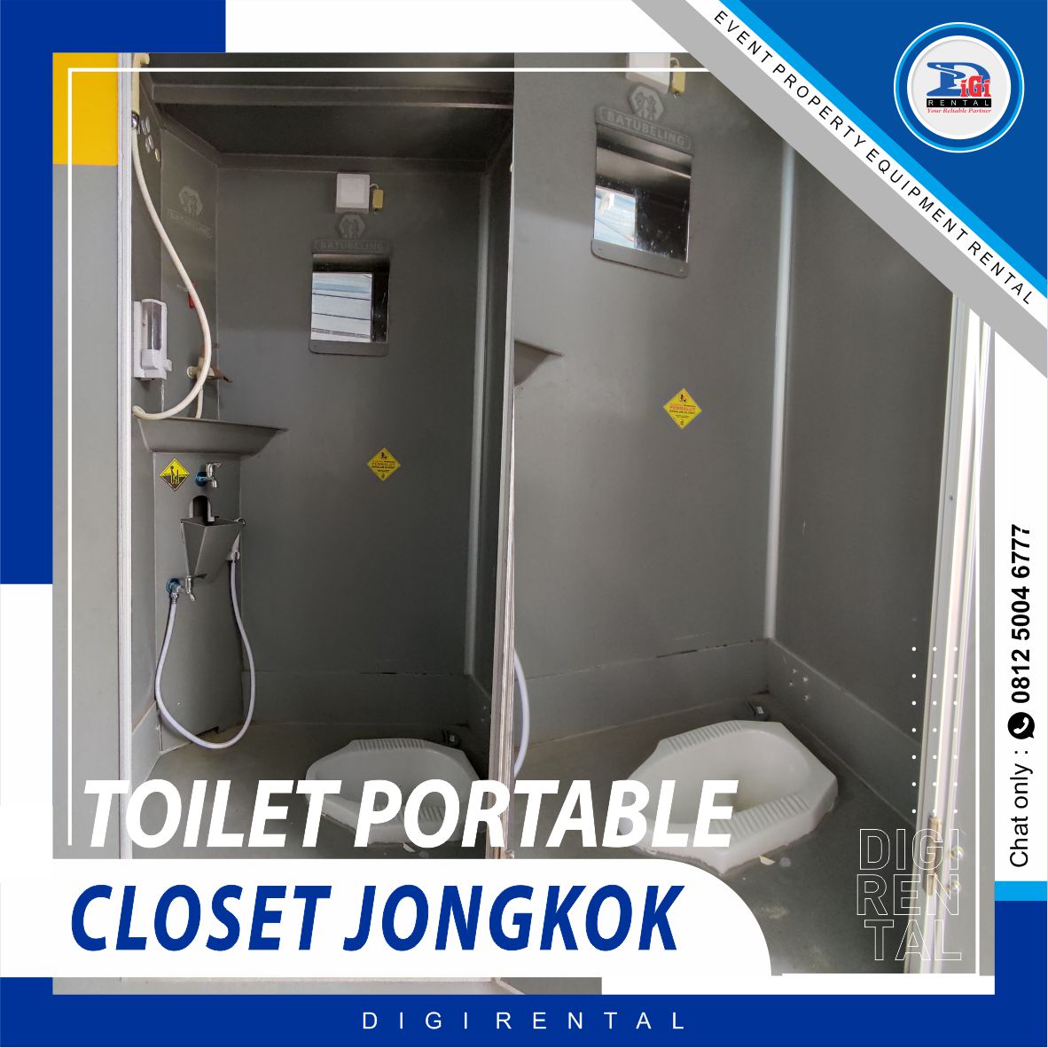 Foto Toilet Biasa - Jongkok